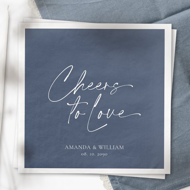 Elegante Hochzeit Napkin - Beifall für die Liebe Serviette (Von Creator hochgeladen)
