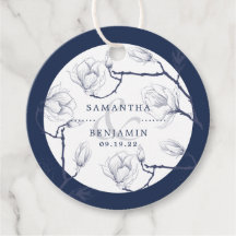 Elegante Hochzeit von Navy & White Floral Vielen D
