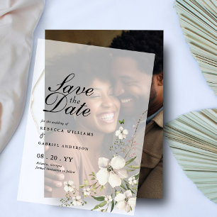 Elegante Hochzeit von Wasserfarben: Das Datum spei