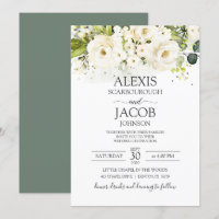 Elegante Hochzeit von White Rose & Gold