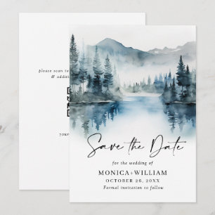 Elegante Hochzeiten im Wald Save The Date