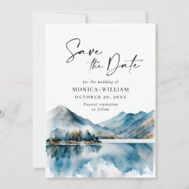 Elegante Hochzeiten im Wald Save The Date