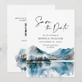 Elegante Hochzeiten im Wald Save The Date