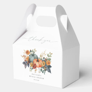 Elegante Hochzeits-Party im Herbst Geschenkschachtel