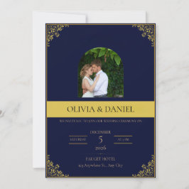 Elegante Hochzeitseinladung Einladung