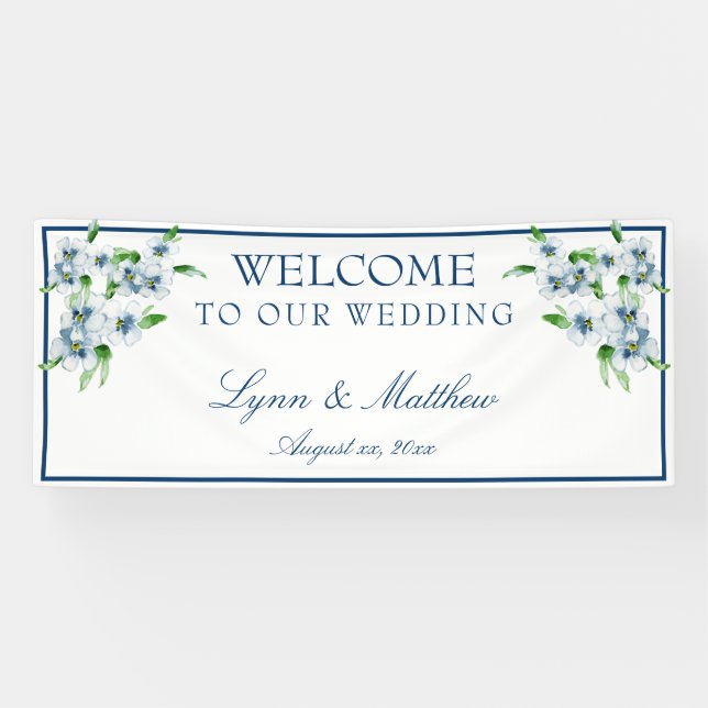 Elegante Hochzeitsempfehlung Banner (Horizontal)