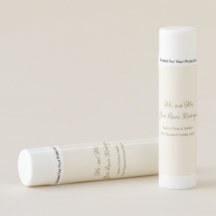 Elegante Hochzeitsgunst Lippenbalsam