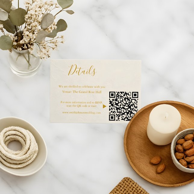 Elegante Hochzeitskarte Begleitkarte (Von Creator hochgeladen)