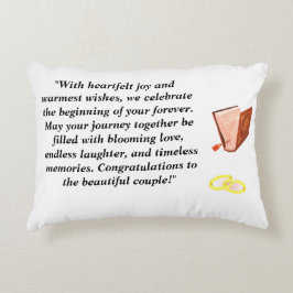 Elegante Hochzeitskarte – Chic schwarze Absätze mi Dekokissen