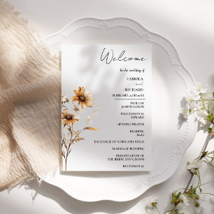 Elegante Hochzeitskarte für die Elfenbeinküche - W Einladung
