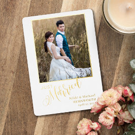 Elegante Hochzeitskarte mit Foil Folien Feiertagskarte