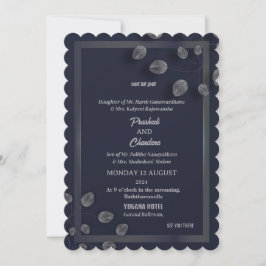 Elegante Hochzeitskarten Save The Date