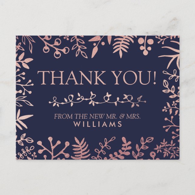Elegante Hochzeitskollektion für Seestreitkräfte u Postkarte (Vorderseite)