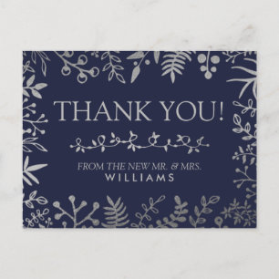 Elegante Hochzeitskollektion für Seestreitkräfte u Postkarte