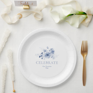 Elegante Hochzeitsplatte - CELEBRATE Pappteller