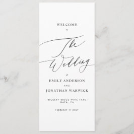 Elegante Hochzeitsstimmung Programm