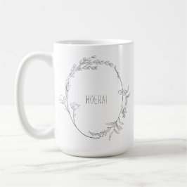 Elegante Hoera Je Wordt Tante Aankondiging Mok Kaffeetasse