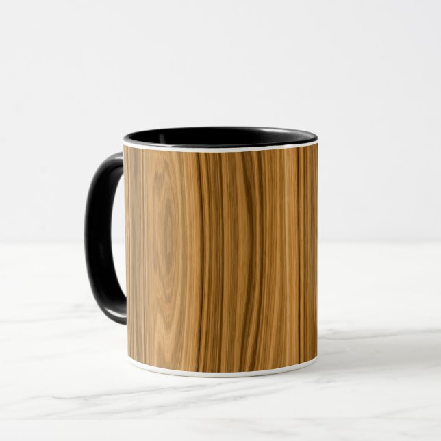Elegante hölzerne Kornart Tasse (Vorderseite Links)