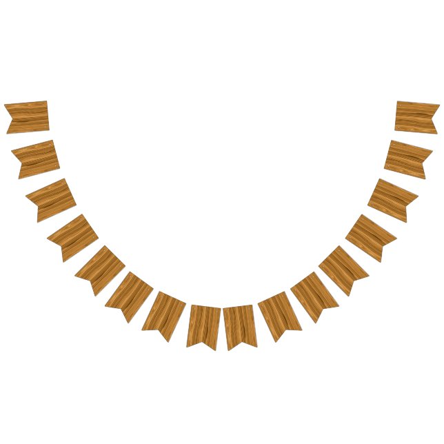 Elegante hölzerne Kornart Wimpelkette (Alle)