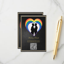 Elegante homosexuelle Silhouetten