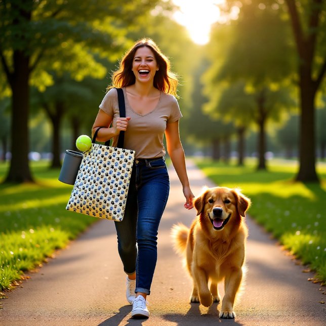 Elegante Hunde-Pfoten Tasche (Von Creator hochgeladen)