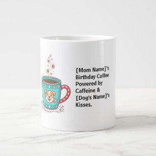 Elegante Hundemutter-Kaffeetasse Geburtstag Minima Jumbo-Tasse