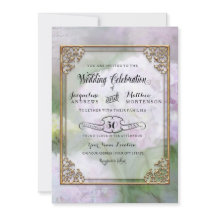 Elegante Hydrangea Blume Lavender Lila Gold