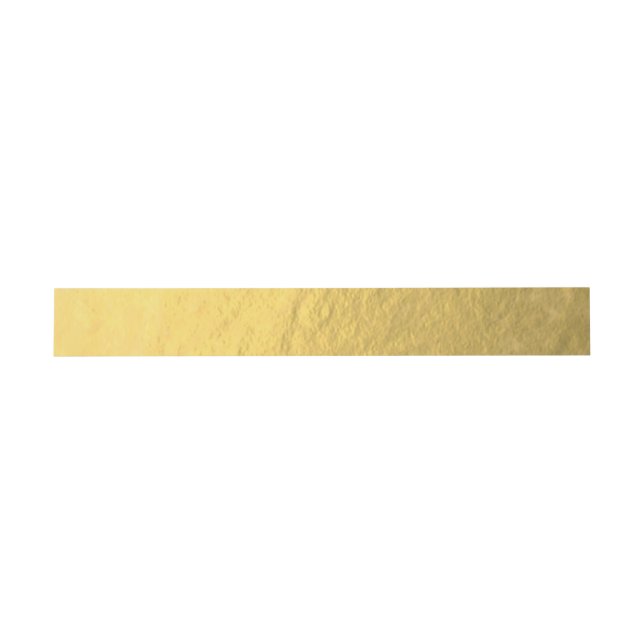 Elegante Imitat-Goldfolie Einladungsbanderole (Flach)