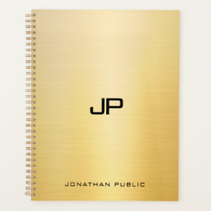 Elegante Imitat - Moderne Monogrammnamensvorlage Planer