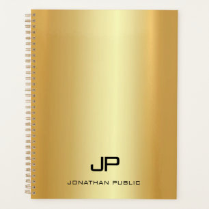 Elegante Imitat - Moderne Monogrammnamensvorlage Planer