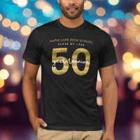 Elegante Imitate Gold 50 Jahre Wiedersehen