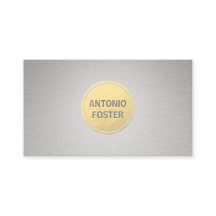 Elegante Imitate Gold Foil Circle Gray Paper Desig