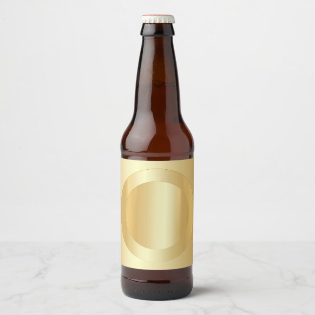 Elegante Imitate - Maßgeschneiderter Glamour für B Bierflaschenetikett (Vorderseite)