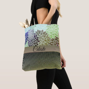 Elegante, individuell gestaltete Blumen Tasche