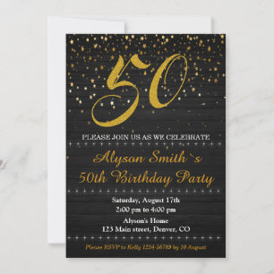 Elégante invitation d'anniversaire Adulte femme in