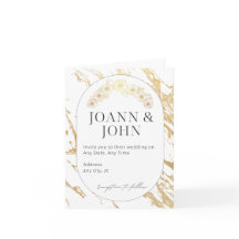 Elégante invitation de mariage