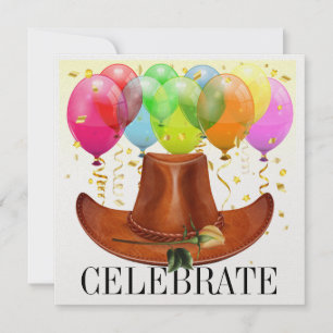 Elégante invitation occidentale