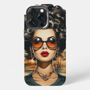 Elegante iPhone-Abdeckung mit weiblichem Design iPhone 13 Pro Hülle