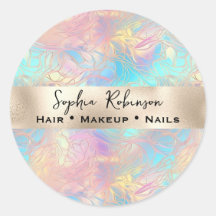 Elegante Iridescent and Pearl Foil