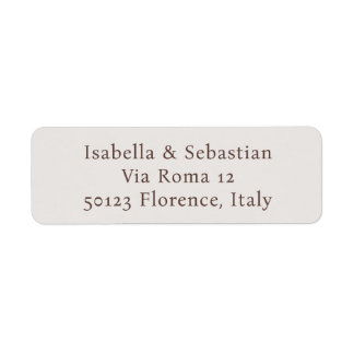 Elegante italienische Villa Aquarell-Hochzeit