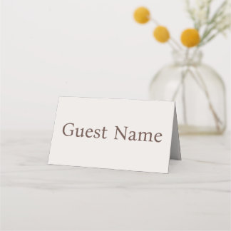 Elegante italienische Villa-Aquarell-Hochzeit Platzkarte
