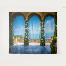 Elegante Italy Wedding Arches Foto Booth Hintergru