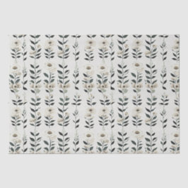Elegante Ivory-Blume Seidenpapier