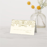Elegante Ivory Gold Vintager Glamour Hochzeit