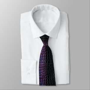 Elegante Jahrestagsgeschenke für Dad Krokodilleder Krawatte