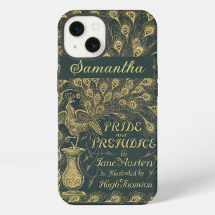 Elegante Jane Austen Stolz und Vorurteil Buchcover iPhone Hülle