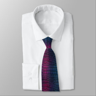 Elegante Jubiläumsgeschenke für Dad Krokodilleder Krawatte