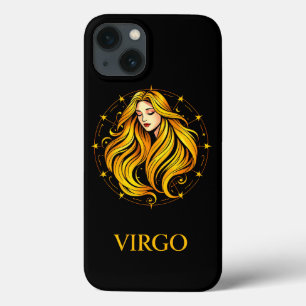 Elegante Jungfrau-Zodiak-Illustration mit Case-Mate iPhone Hülle