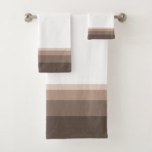 Elegante Kaffeebräse Badhandtuch Set