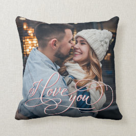 Elegante Kalligrafie I Liebe Kissen